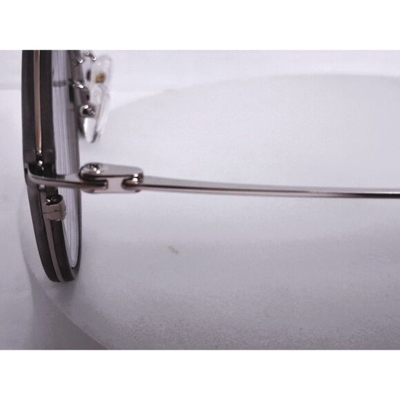 Firmoo S7227X 49-21-143 C5 Gray Crystal Full Frame Round Eyeglasses Frames - Picture 11 of 15